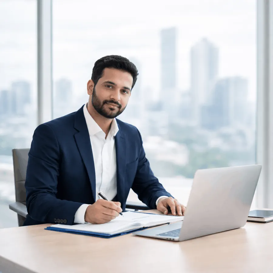 An Ofin Legal compliance expert at work